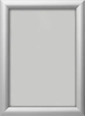 Obrázek produktu pro Deflecto Wandprospekthalter A4 mit Klapprahmen silber zur Wandmontage