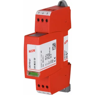 Produktbild von Dehn & Söhne 953206 Ueberspannungsableiter DEHNrail DR M2P 30FM 2polig
