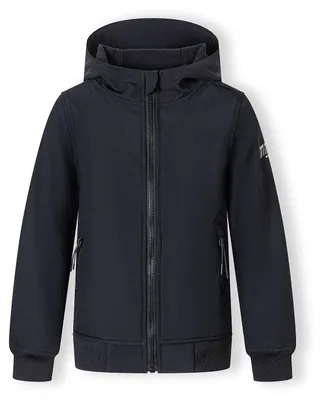 Produktbild von Minoti Übergangsjacke Jungen mit Kapuze – Kinder-Frühlingsjacke Schwarz Gr. 110