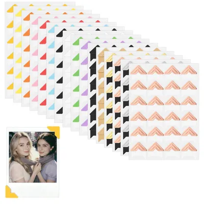 Produktbild von 384 selbstklebende Fotoecken für Fotoalben und Scrapbooks