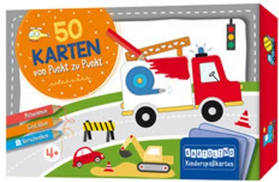 Produktbild von 50 Karten von Punkt zu Punkt - Fahrzeuge