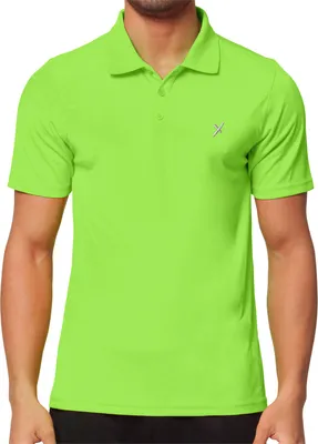 Produktbild von CFLEX Herren Sport Shirt Fitness Polo-Shirt Sportswear Collection - Electric Green L