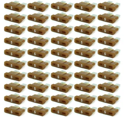 Kfz-Sicherungssatz, 50 Flachsicherungen 1A–40A, 32 V