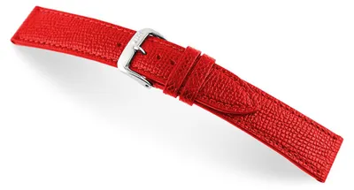 Produktbild von Happel Lederband Pasadena 18 mm rot
