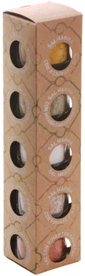 Produktbild von Glosa Marina Meersalz-Set N. 3 - 5 Sorten a 25g - 125g