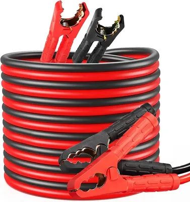 Immagine prodotto di Cavo jumper - set di cavi jumper - 1500 A - 6 m - 30 mm² - conduttore in rame - 12/24 V - auto/camion - blu