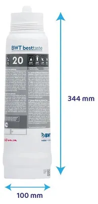 Produktbild von BWT Besttaste 20 Wasserfilterpatrone 125252022