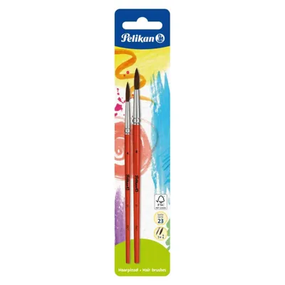Produktbild von Pelikan 720342, Bürstenset, Rundbürste, Ponyhaar