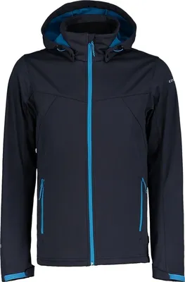 Produktbild von Icepeak Softshelljacke Herren mit Kapuze Biggs, Farbe:Anthrazit, Größe:54