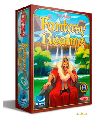 Produktbild von Tranjis Games Fantasy Realms Edad Recomendada Brettspiel Rot  Kinder Rot One Size