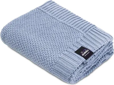 Produktbild von Blue Strickdecke