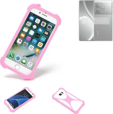 Produktbild von K-S-Trade Handy Hülle kompatibel mit Realme Gt Neo 6 SE Schutz Hülle Bumper Silikon Schutz Hülle Cover Case Silikoncase Silikonbumper TPU Softcase