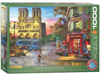 Immagine prodotto di Eurographics Puzzle Notre Dame von Dominic Davison, 1000 Teile, 68 x 48 cm, 6000-5530
