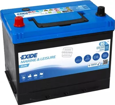 Obrázek produktu pro Napájecí a startovací baterie 80 Ah 350 Wh