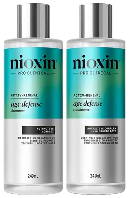Productafbeelding van Nioxin - Shampoo & Conditioner Voordeelset voor ouder en grijs wordend haar, AI-gegenereerde afbeelding