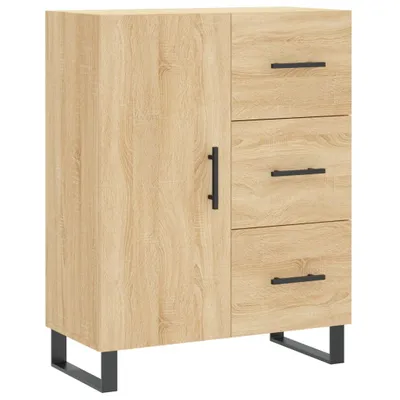 Obrázek produktu pro Příborník dub sonoma 69,5 x 34 x 90 cm kompozitní dřevo