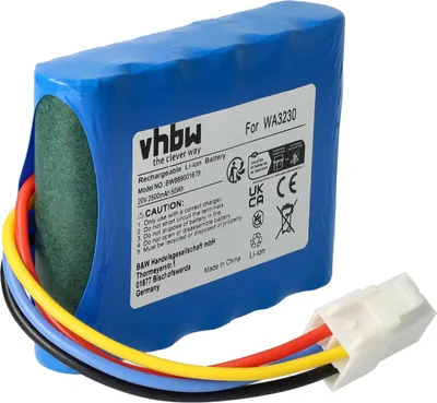 Produktbild von vhbw Akku Ersatz für Worx 50032492 für Rasenmäher (2500mAh 20V Li-Ion)
