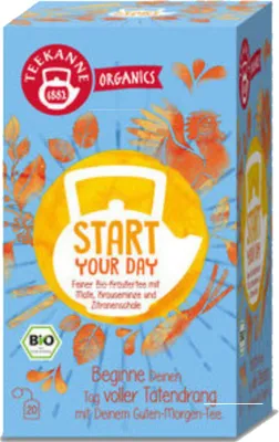 Produktbild von Teekanne Organics Start Your Day 20er (36g Packung)