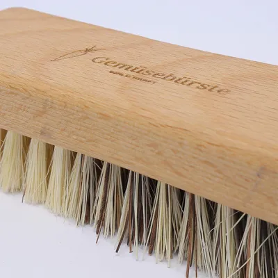Produktbild von Gemüsebürste Union/Fibre Natur | Bürste aus Buchenholz | Zwei Borstengrade für vielseitige Anwendung (1)