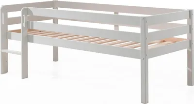 Produktbild von Kojenbett Karolina 208x105x83 Kinderbett Massivholz Weiß
