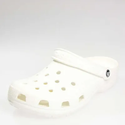 Image de Sabots homme Crocs Classic blancs, taille 45