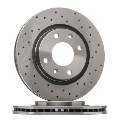 Produktbild von 2x VALEO Bremsscheiben Vorne passend für PEUGEOT 207 (WA, WC) 266mm 886695