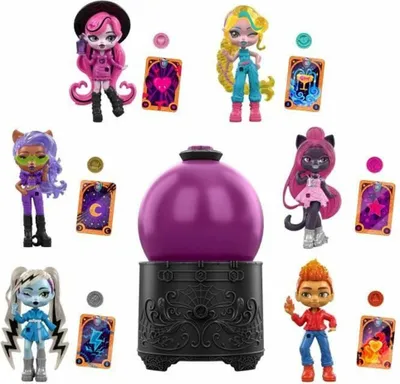 Obrázek produktu pro Monster High JCX99, Figurka, Sada pro muže a ženu, 4 rok/roky, 130 mm, 128 g, Různé barvy