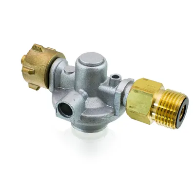 Produktbild von Bituxx Gas Mitteldruckregeler Druckminderer Regler Druckregler 4 Bar inklusive Adapter Dachbrenner Unkrautvernichter MS-17525