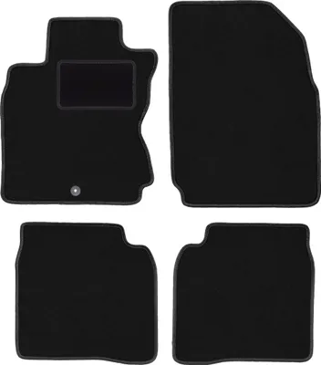 Produktbild von Schwarze Veloursmatten für: Nissan Note I E11 Minivan (2006-2012)