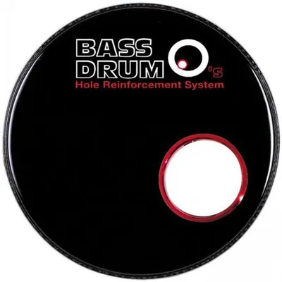 Immagine prodotto di Tamburo basso O's HCR6 Rosso Cromo 6''