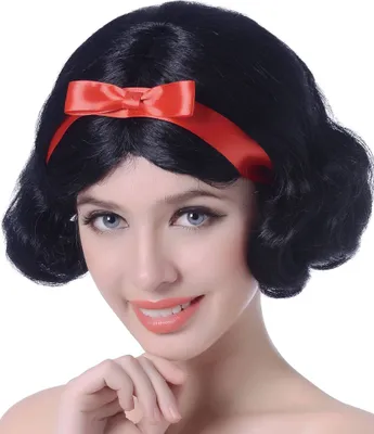Produktbild von schwarze Damenperücke Prinzessin