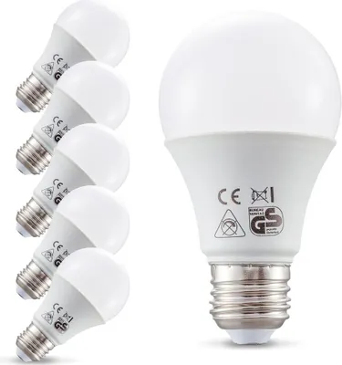 Produktbild von 5x LED Leuchtmittel E27 warmweiß 9W Energiespar-Lampen Lampe Glüh-Birne 230V SET