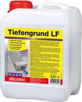 Produktbild von Decotric Tiefengrund LF 2,5 L