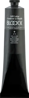 Produktbild von Blockx Ölfarbe, Rebenschwarz - Tube 200ml - Rebenschwarz 216173BXC