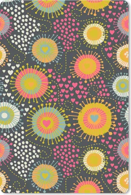 Produktbild von MuchoWow® Mauspad Mousepad Mädchen - Herzen - Liebe - Muster - Mädchen - Rosa - Kinder - Kind 18x27 cm - Mousepads - Maus Mat - Pad - Mausunterlage