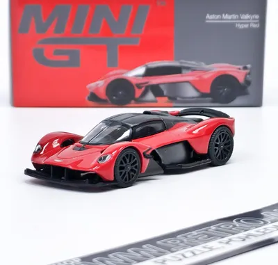 Produktbild von Aston Martin Valkyrie Hyper Red LHD - Mini GT 1:64