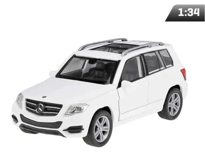 Obrázok produktu pre Model 1:34, Mercedes-Benz GLK, biely