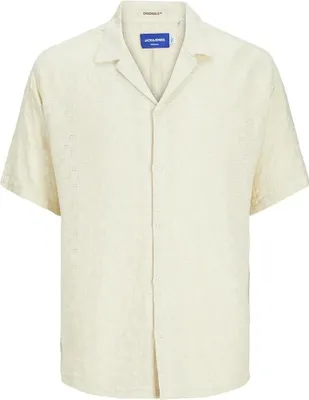 Immagine prodotto di Jack & Jones Taormina Kurzarm camicia Beige M Herren Beige M