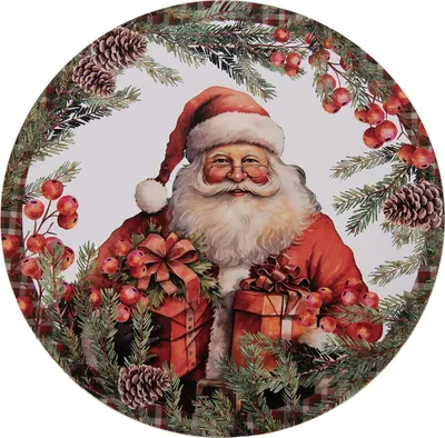 Immagine prodotto di Piattino Clayre & Eef Ø 40 cm Plastica bianca