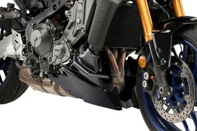 Produktbild von PUIG 20646C  Bugspoiler  passend fuer YAMAHA MT-09 SP Carbon look