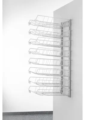 Produktbild von Wandsortieranlage Sorter 1008 8 Körbe lichtgrau