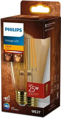 Obrázok produktu pre Philips 8720169191396, 3,1 W, 25 W, E27, 250 lm, 15000 h, Flame