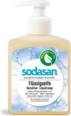 Produktbild von SODASAN Pflanzliche Flüssigseife SENSITIVE MIT OLIVENÖL 300 ml