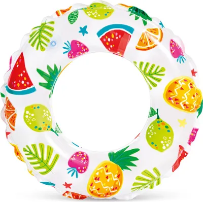 Zdjęcie produktu dla Koło dmuchane do pływania z nadrukiem o średnicy 51 cm INTEX 59230 OWOCE