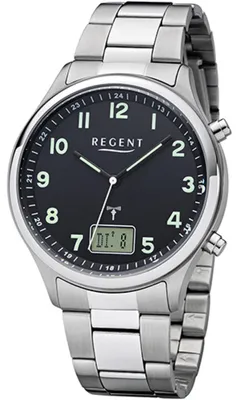 Produktbild von Regent Herren Funkuhr Edelstahl FR-276