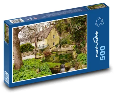 Obrázok produktu pre martinpuzzle – Puzzle 500 – Dom – chalupa, vidiecky dom