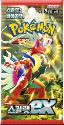 Produktbild von Pokemon Scarlet ex Booster SV1S Koreanisch