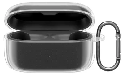 Produktbild von kwmobile Hülle für Jabra Elite 4 (not for Elite 4 Active) Case - TPU Silikon Schutzhülle - Kopfhörer Cover - Transparent