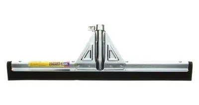 Zdjęcie produktu dla Vero ściągaczka do wody 45 cm metalowa z krawędzią gumowa czarna do podłóg