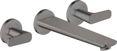 Produktbild von AXOR 49482330 3-Loch Fertigset Wannemisch.Wand UP